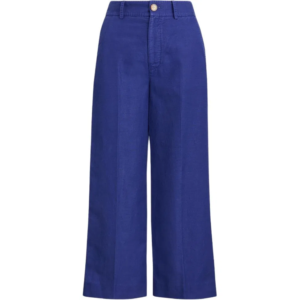Повседневные брюки, широкие, Polo Ralph Lauren, Blue