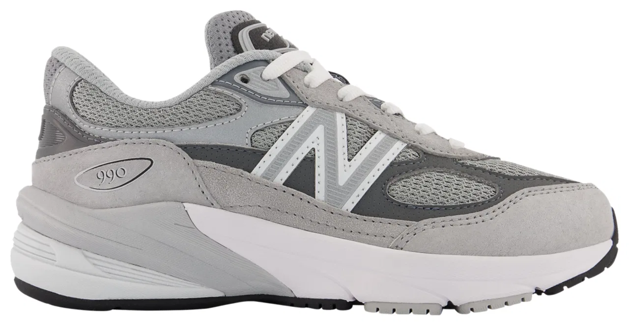 Кроссовки для мальчиков 990 V6 New Balance, серый