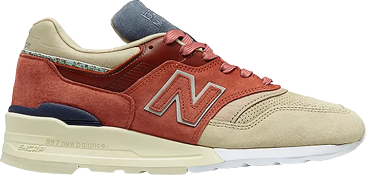 

Кроссовки New Balance Stance x 997 'First of All', загар, Бежевый, Кроссовки New Balance Stance x 997 'First of All', загар