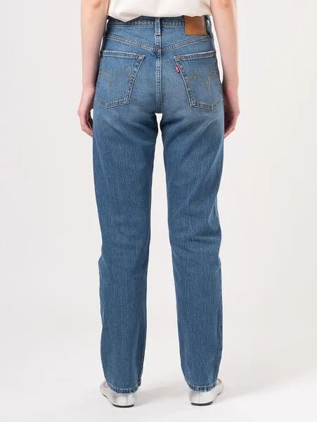 Женские джинсы 501(R) ORIGINAL, цвет индиго (средний) Levi's, Medium Indigo - Worn In — фото 3