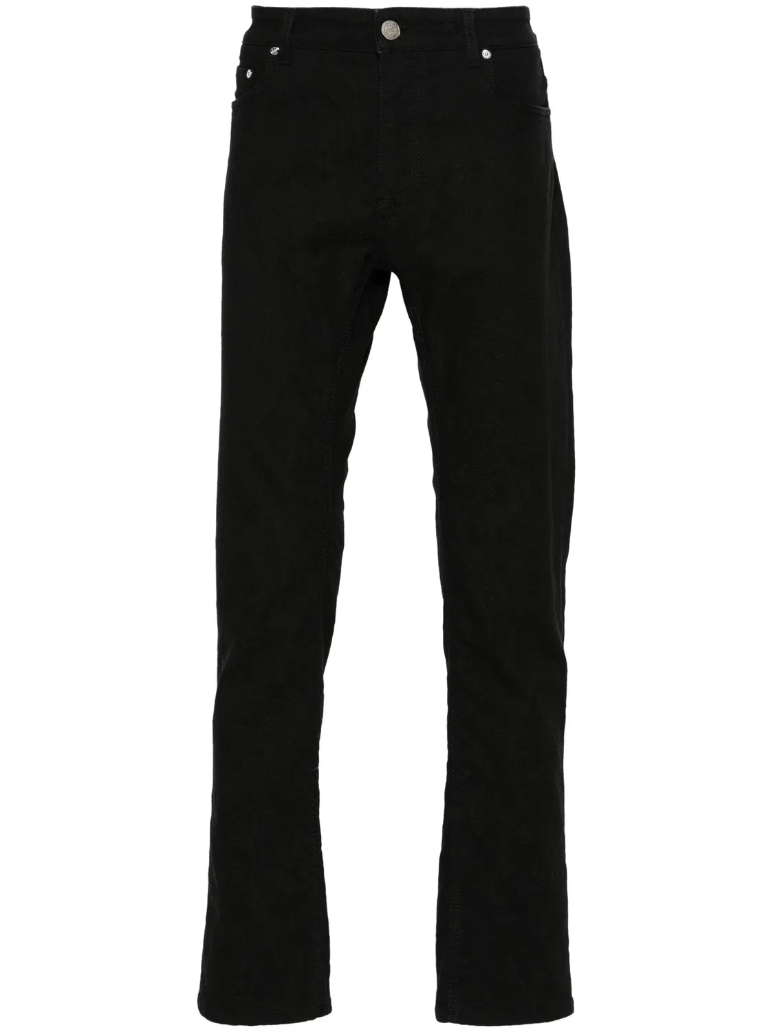 Джинсы с жаккардовым узоромSlim-Fit ETRO, черный