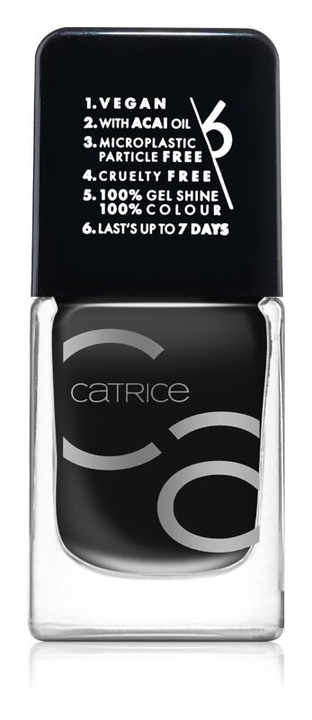 

Лак для ногтей Catrice ICONAILS, оттенок 20 Black To The Routes 10,5 мл