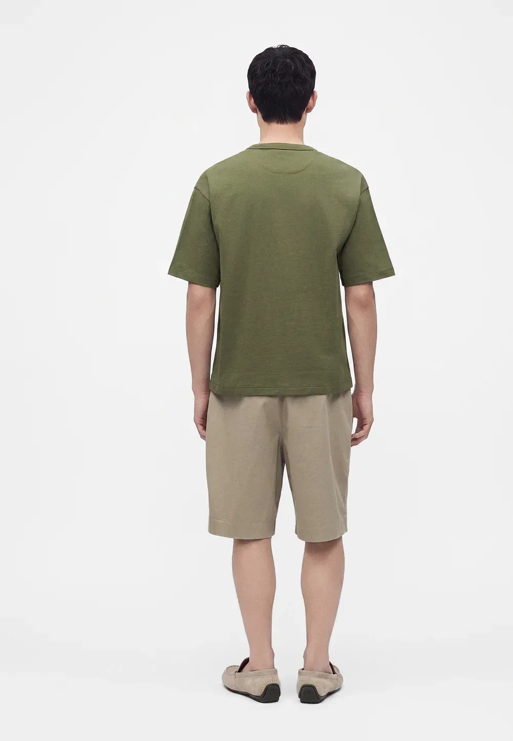Простая футболка Polo Ralph Lauren, Olive — фото 3