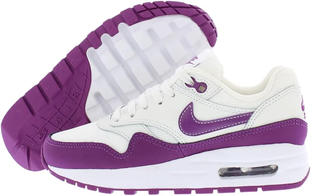 Детские кроссовки для мальчиков Air Max 1 Nike, Summit White/Viotech/White