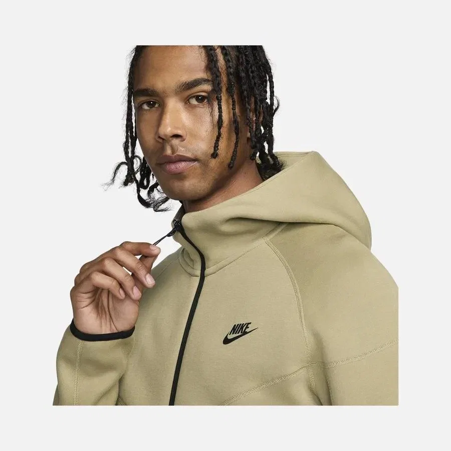Мужской свитшот с капюшоном Tech Fleece Windrunner Nike, Антрацитовый — фото 4