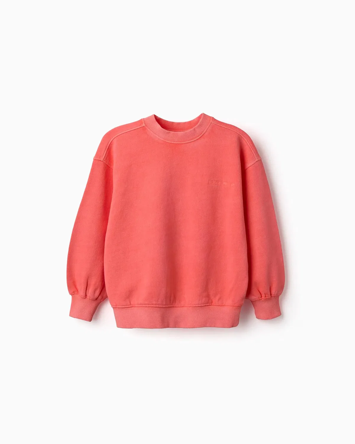 Детская толстовка для девочек с принтом Lazy Days Zippy, Coral