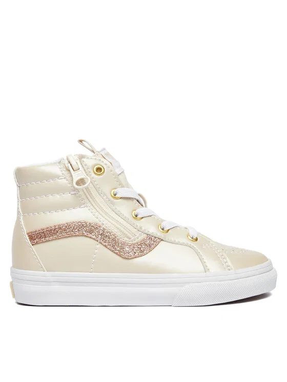 Кроссовки SK8-Hi Reissue Side Zip Vans, кремовый
