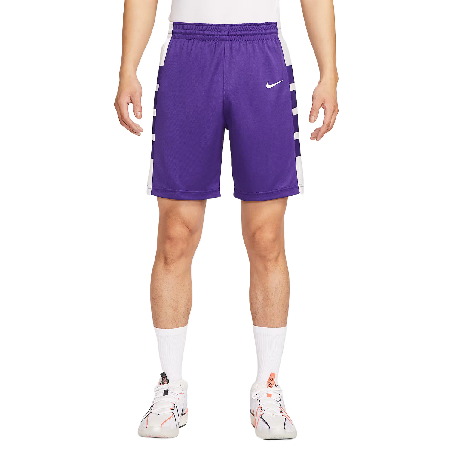 Nike Мужские шорты для спорта dri fit team purple — фото 4