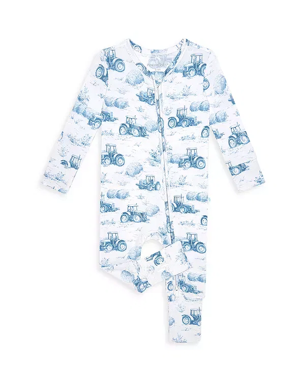 Детский комбинезон с длинным рукавом Hudson Convertible Footie Posh Peanut, синий