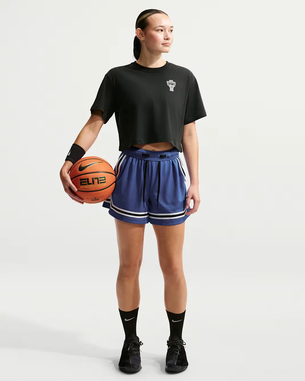 Женская футболка Dri-FIT Nike Move, Black — фото 4