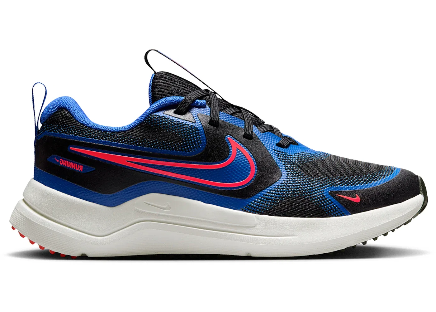 Детские кроссовки для бега Nike Cosmic Runner, Black/Hyper Royal/Summit White/Bright Crimson