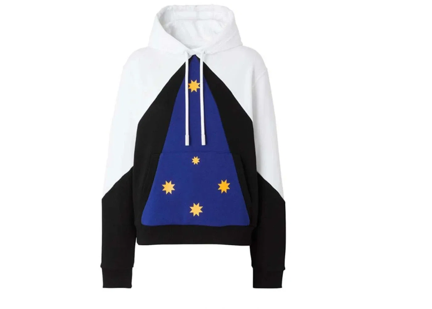 Женский худи с принтом Burberry Southern Cross Graphic, Blue/White