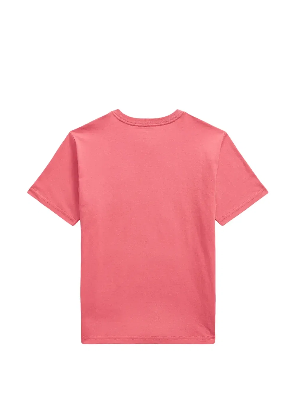 Футболка с вышивной пони Polo Ralph Lauren Kids, розовый — фото 2