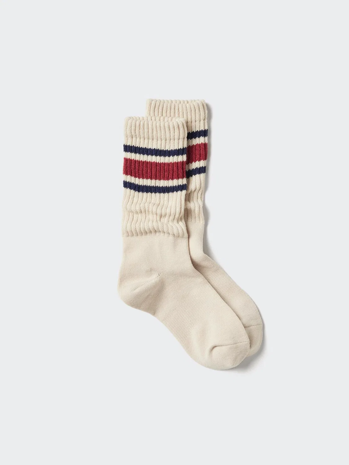 Носки Uniqlo Heattech, свободный крой, натуральный
