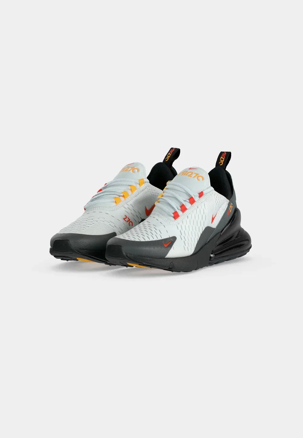 Кроссовки Air Max 270 унисекс Nike Sportswear, Off White/Picante Red/Black/Laser Orange/Iron Grey — фото 3