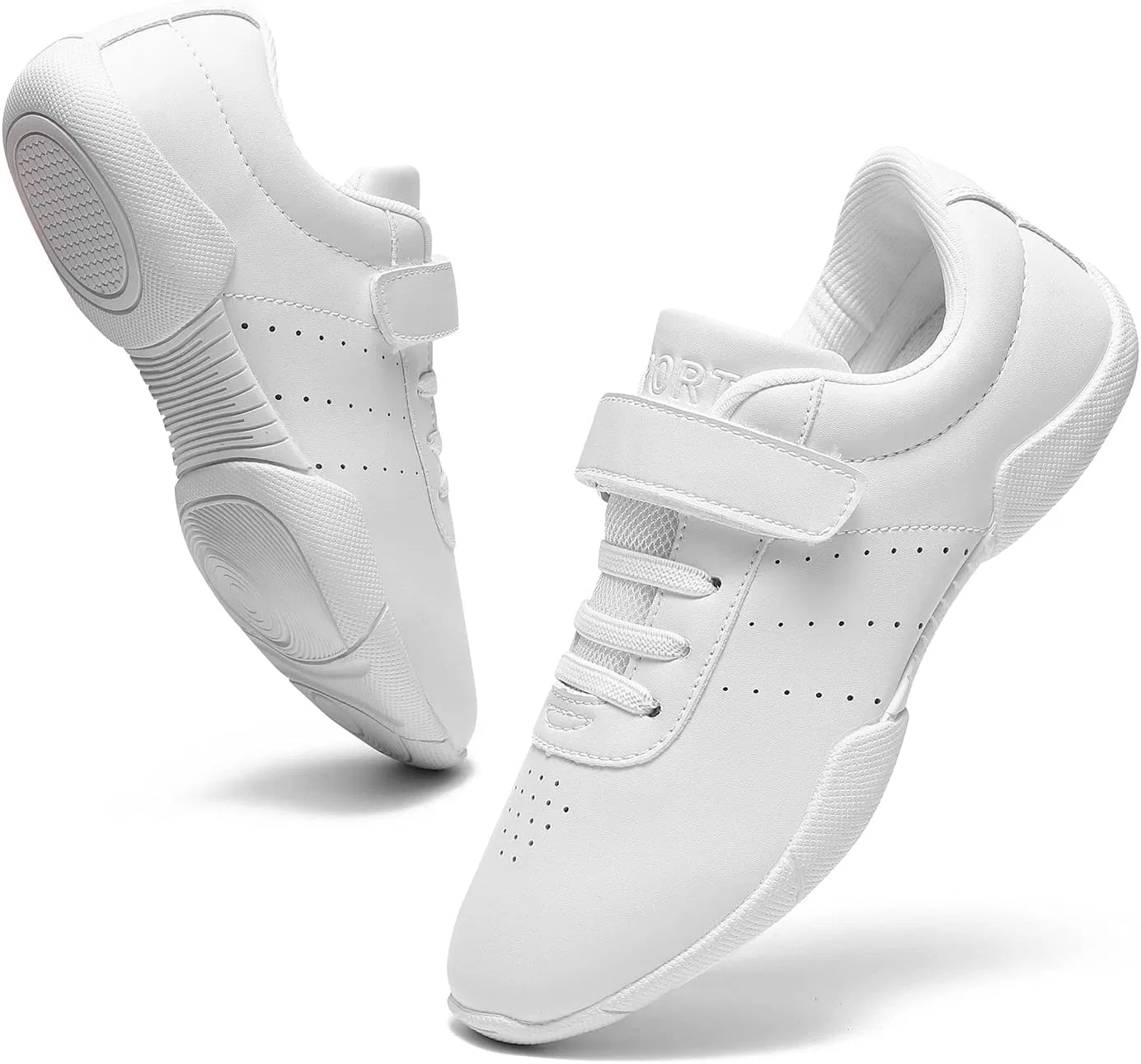 Детские кроссовки для чирлидинга с принтом Cheer Shoes LANDHIKER, White
