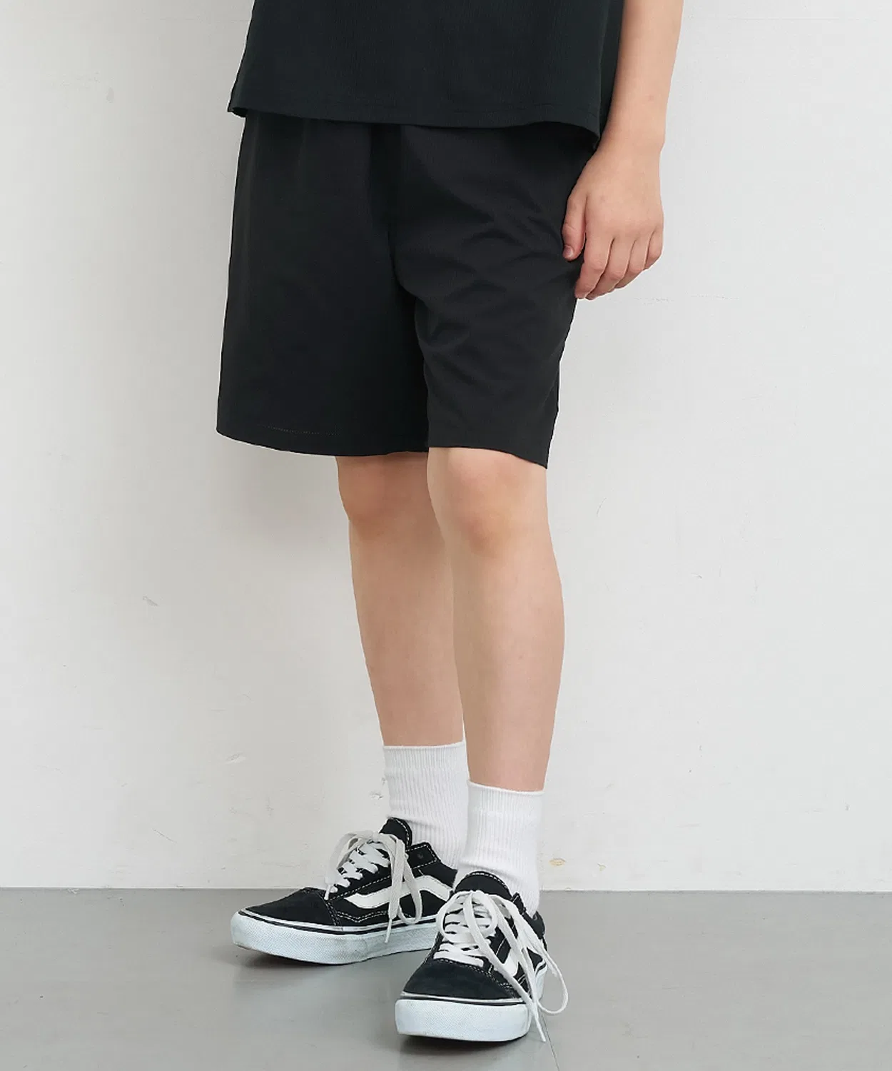 Coca（coca） Детские шорты с поясом Air Flow COCA, Black