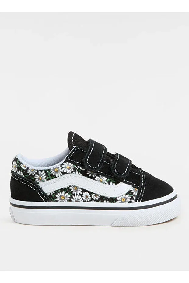 Детские кеды для девочек на липучке Old School Vans, Mixed