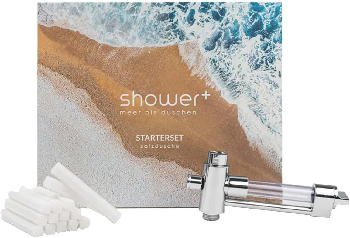 Набор для душа Shower+ с средиземноморской солью Shower+ Meer Als Duschen