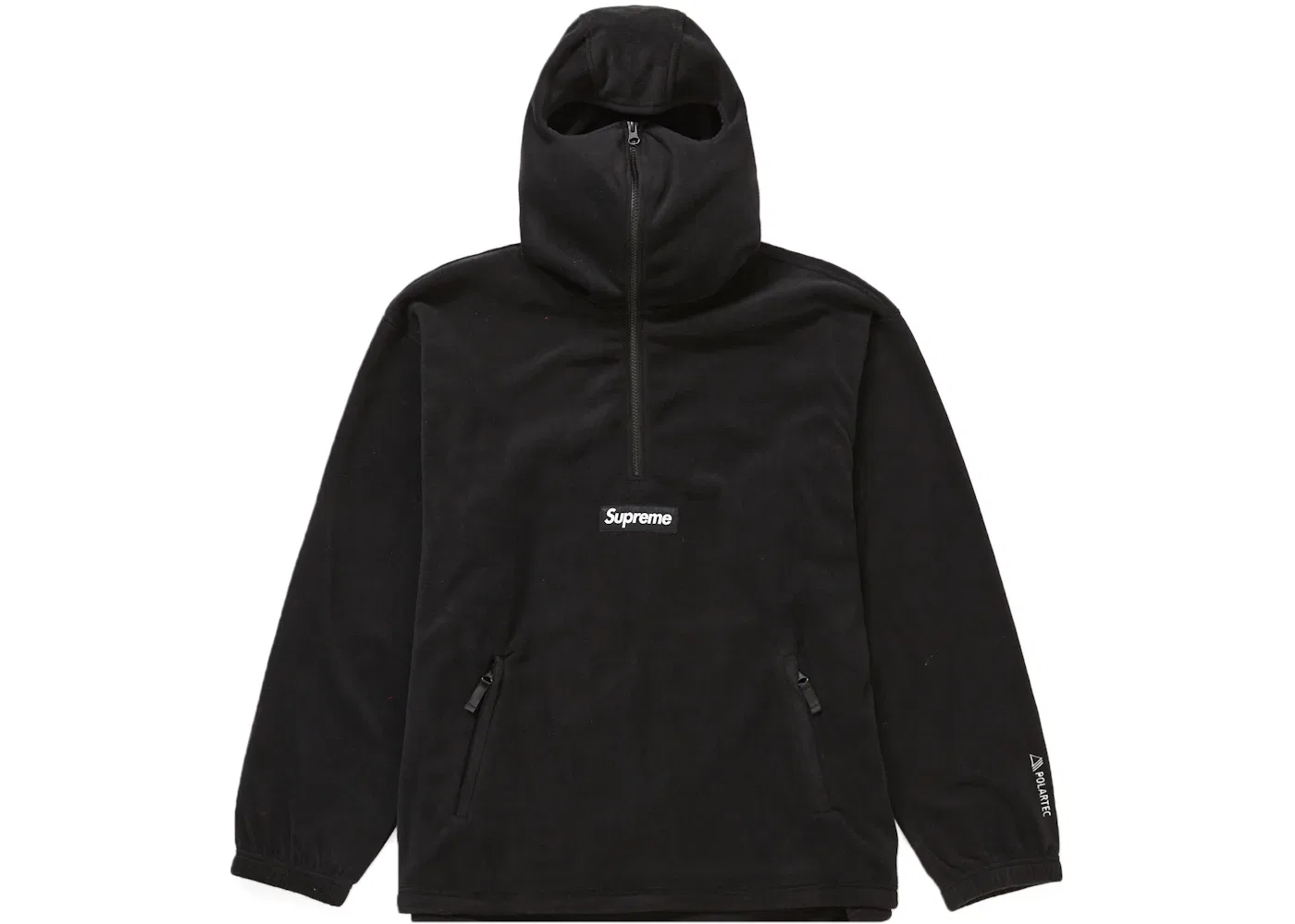 Мужской пуловер с капюшоном-маской Supreme Pullover, Black