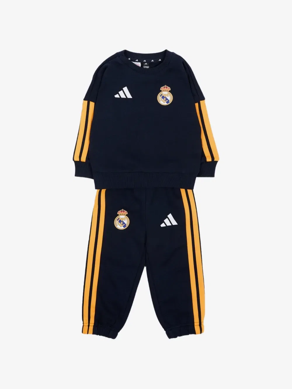 Спортивный костюм с логотипом Real Madrid DNA adidas Kids, синий