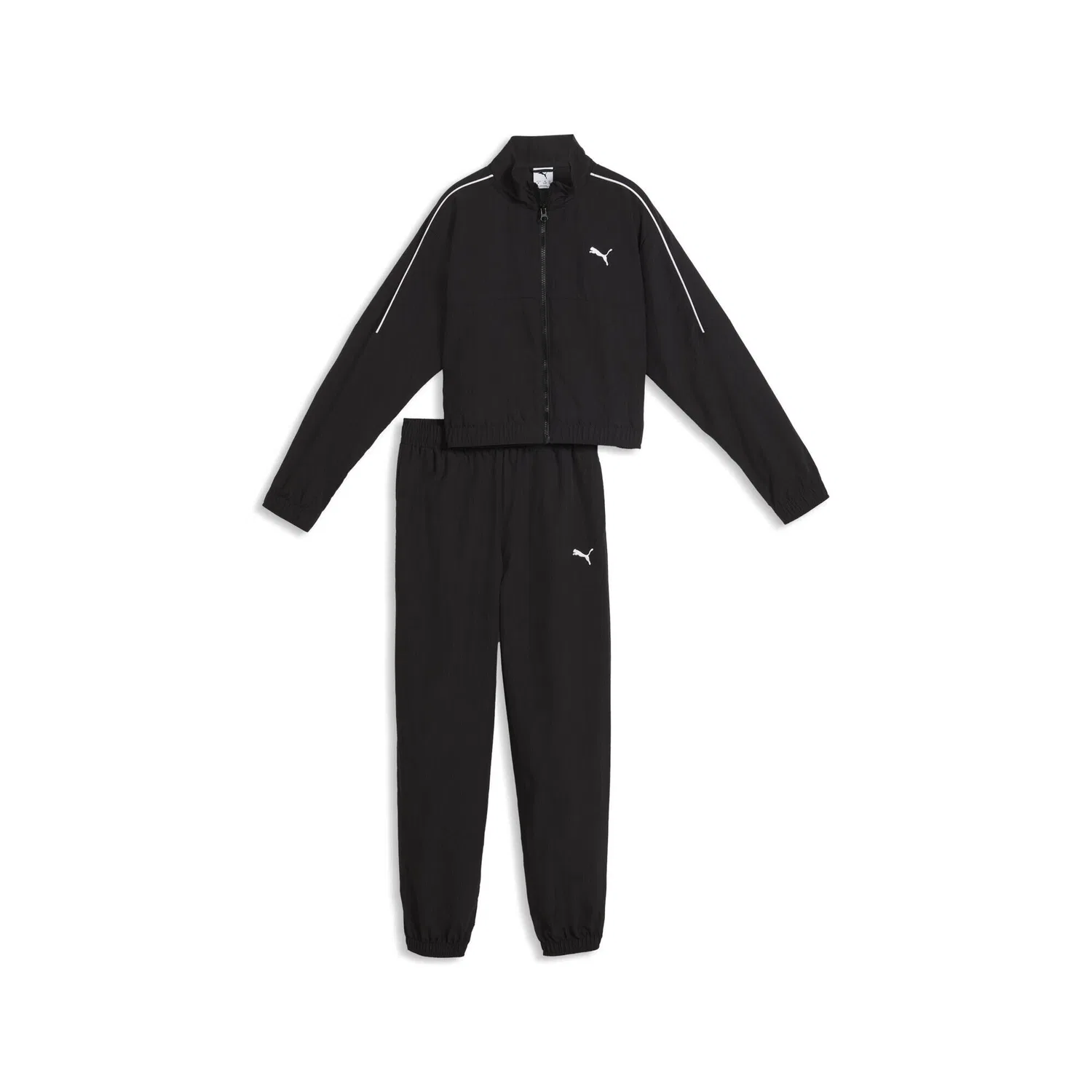 Детский спортивный костюм для девочек Relaxed Trainingsanzug Puma, Schwarz