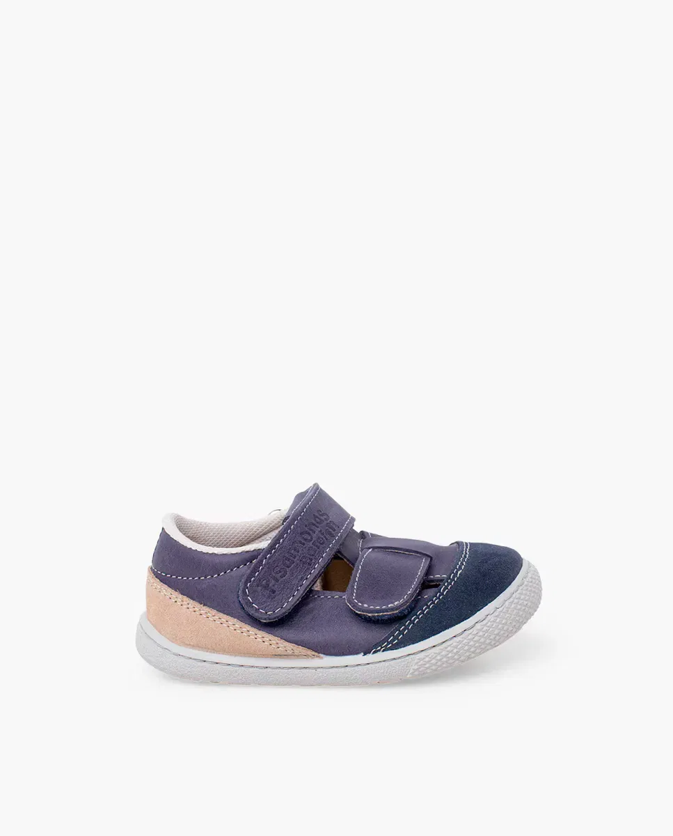 Детские сандалии для мальчиков barefoot Pisamonas, Azul Marino