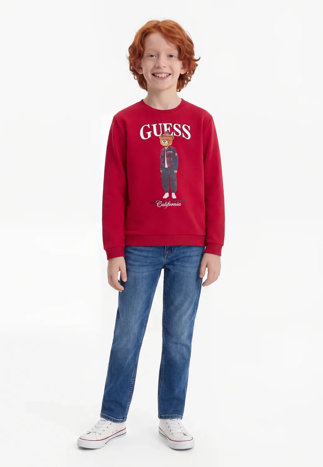 Детская спортивная толстовка Guess, Chili Red
