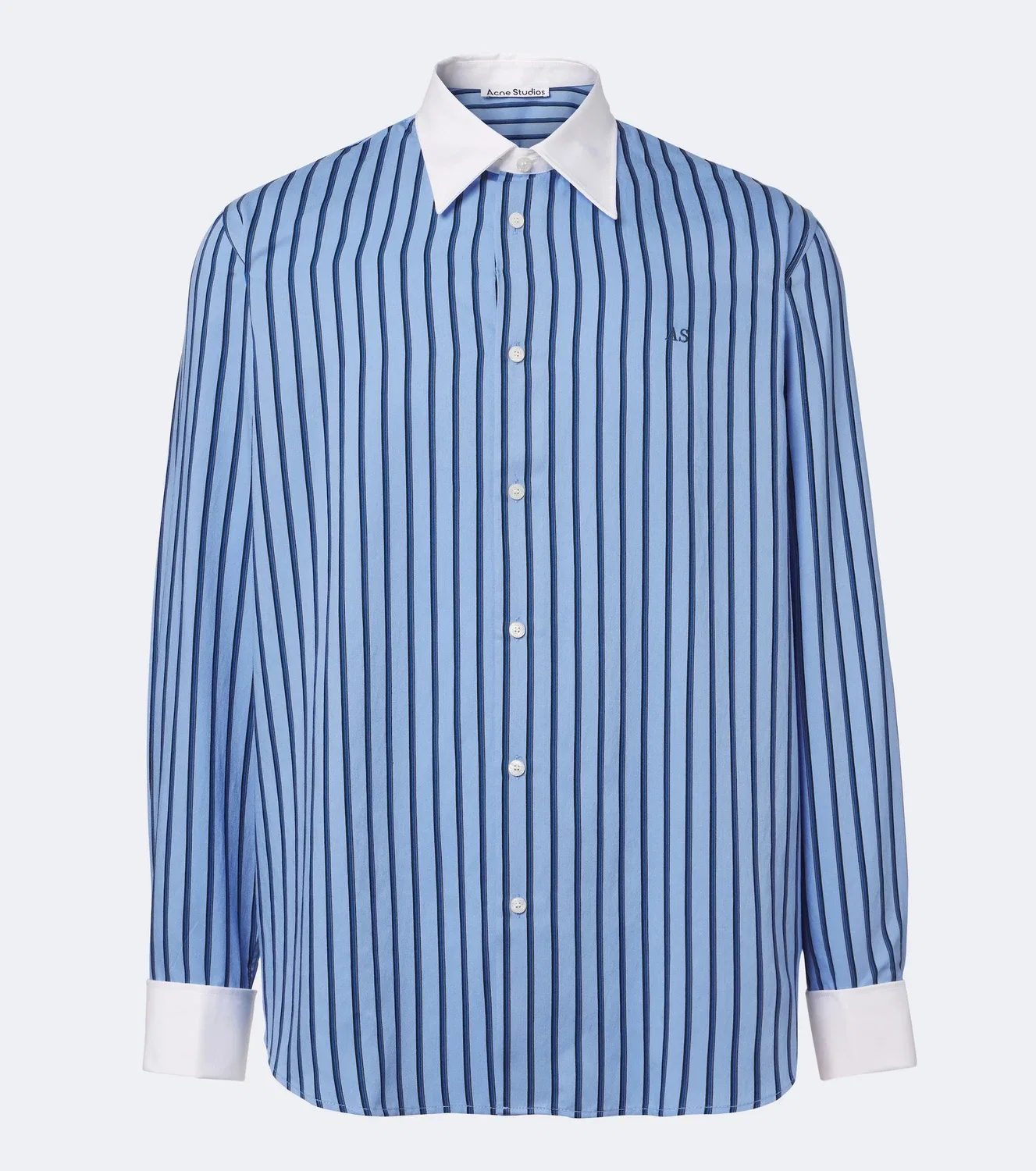 Рубашка с длинным рукавом Acne Studios, синий