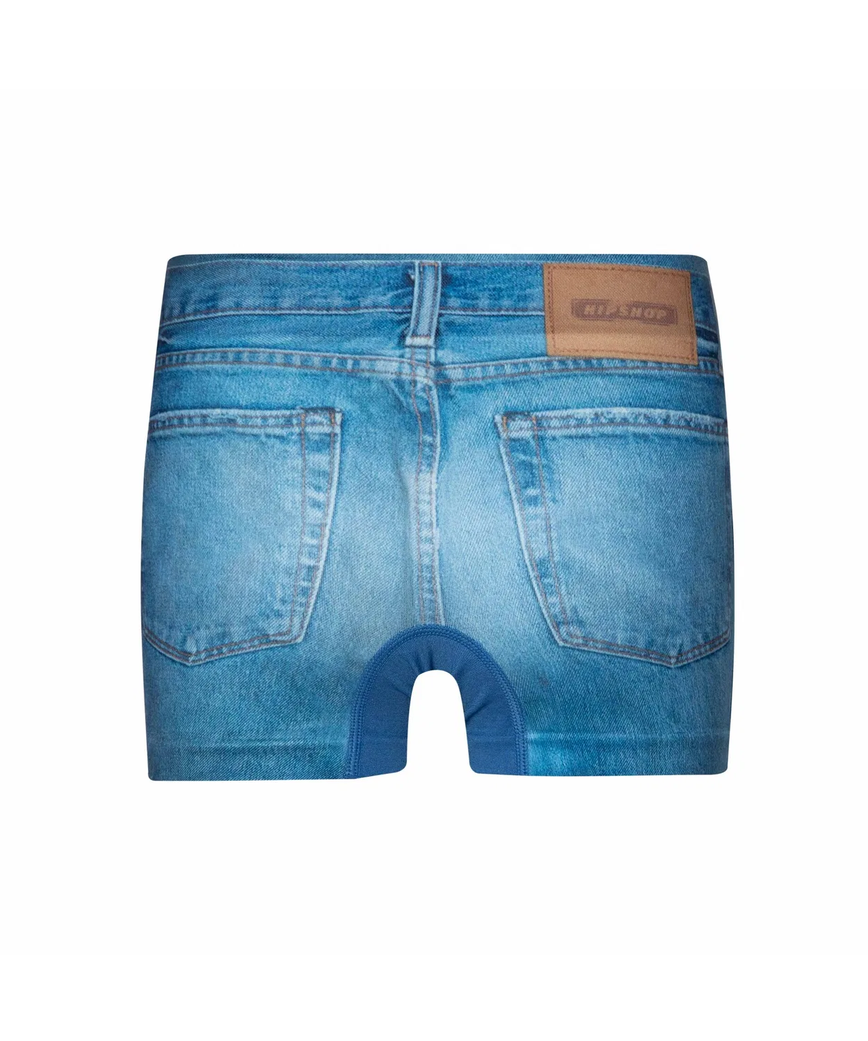 Детские трусы-боксеры с принтом HIPSHOP, Crash Black Denim — фото 3