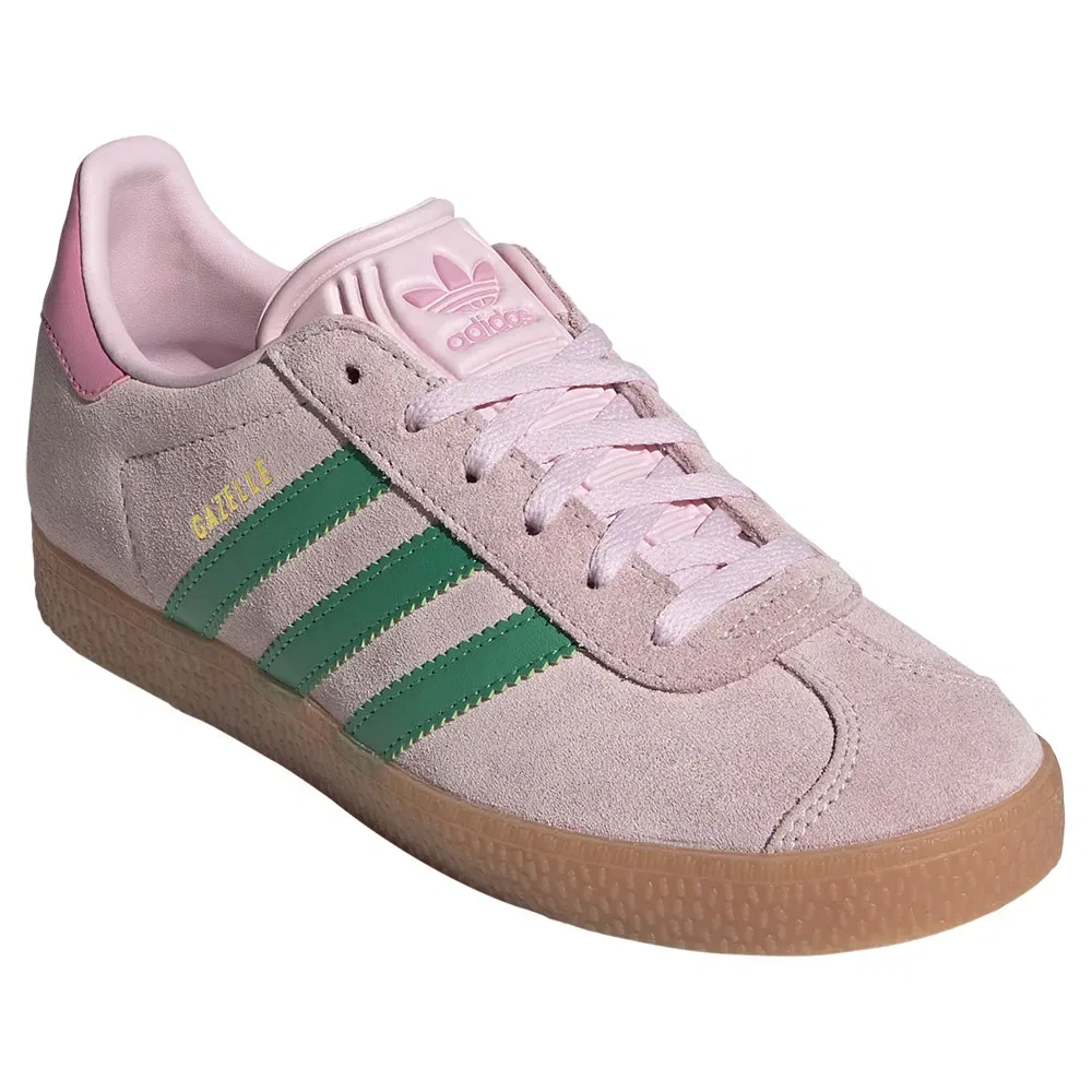 Кроссовки Gazelle Junior Adidas Originals, розовый — фото 4