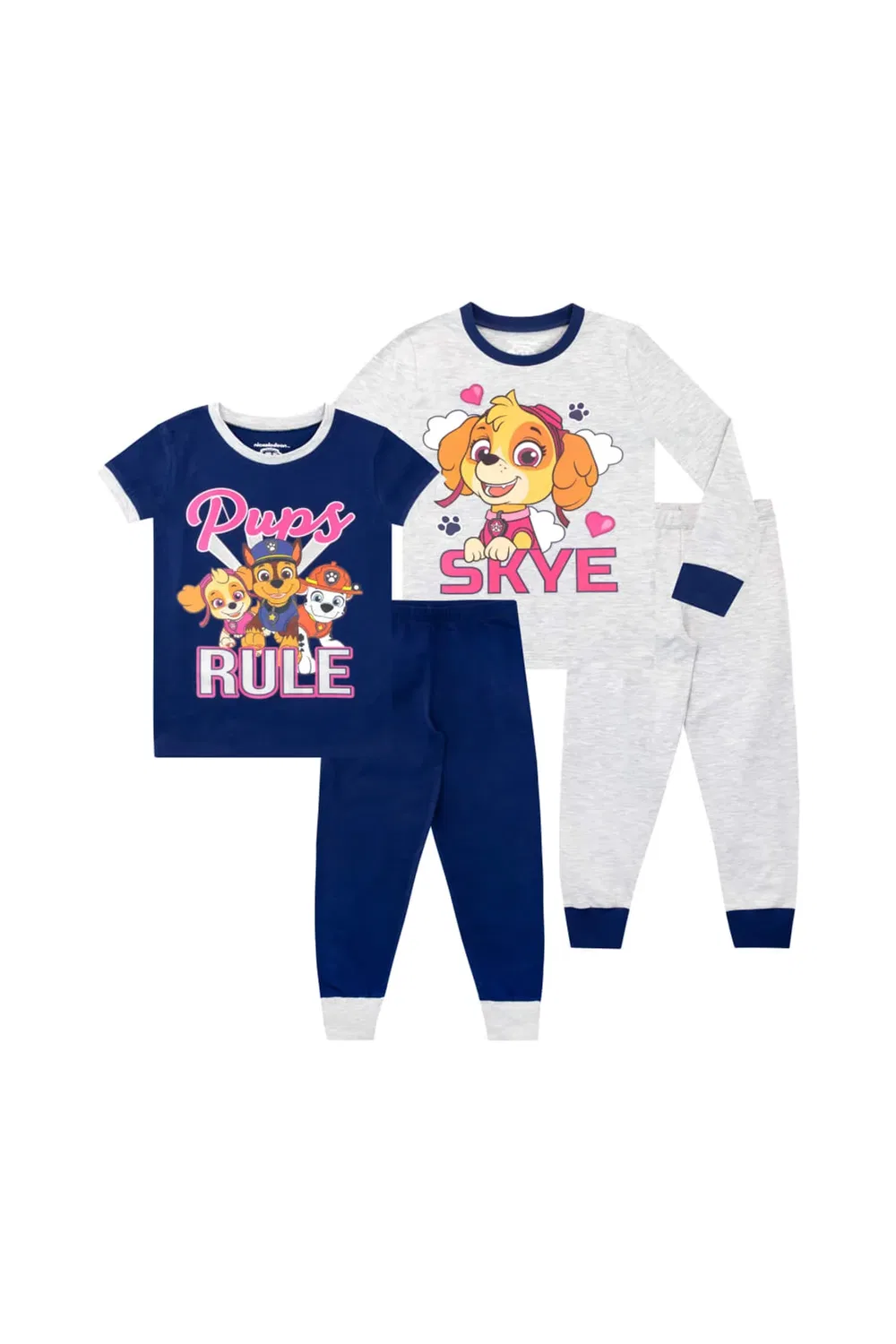 Детская пижама с принтом Pups Rule Paw Patrol, Blue