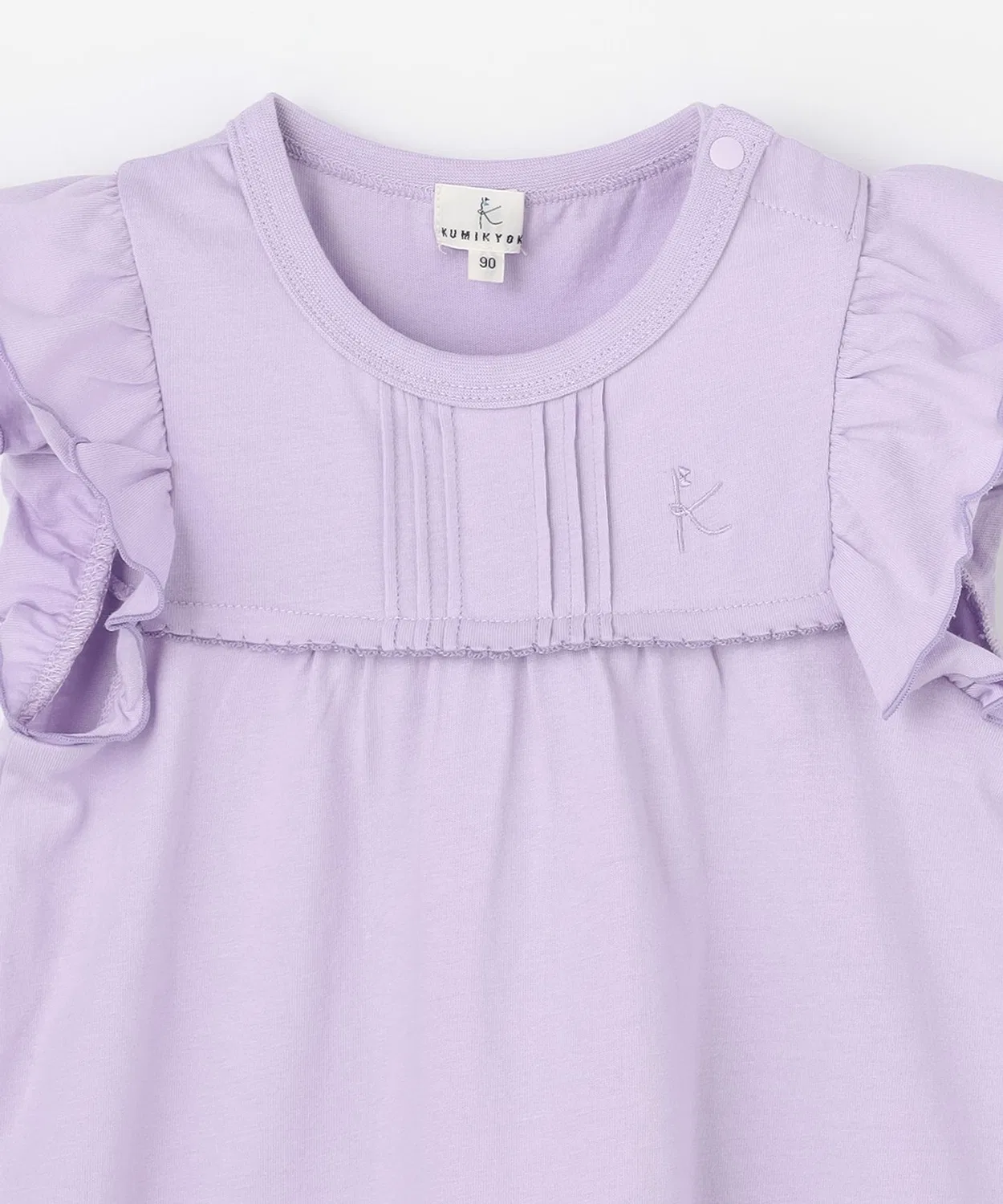 Детская туника с фриллами для девочек Kumikyoku KIDS, Light Yellow — фото 3