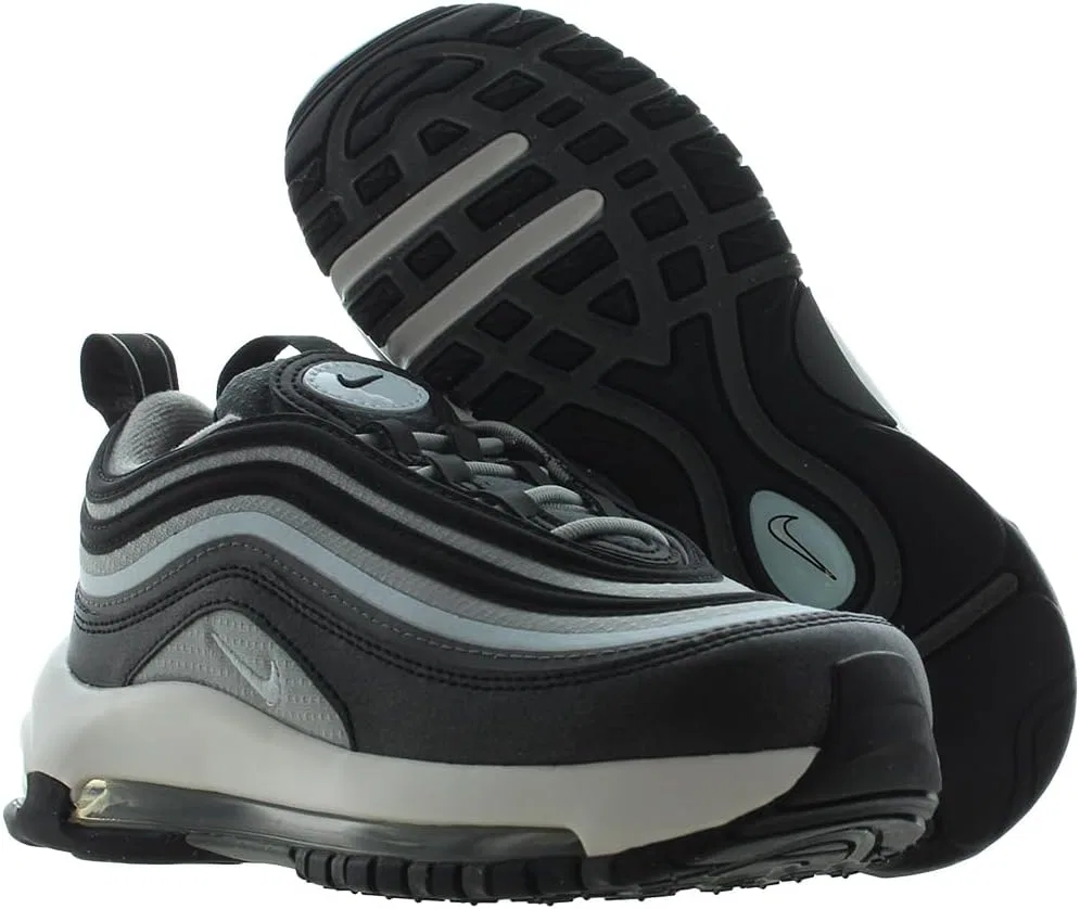 Детские кроссовки для мальчиков Air Max 97 Nike, Black/Blue Tint/Iron Grey-Black — фото 2