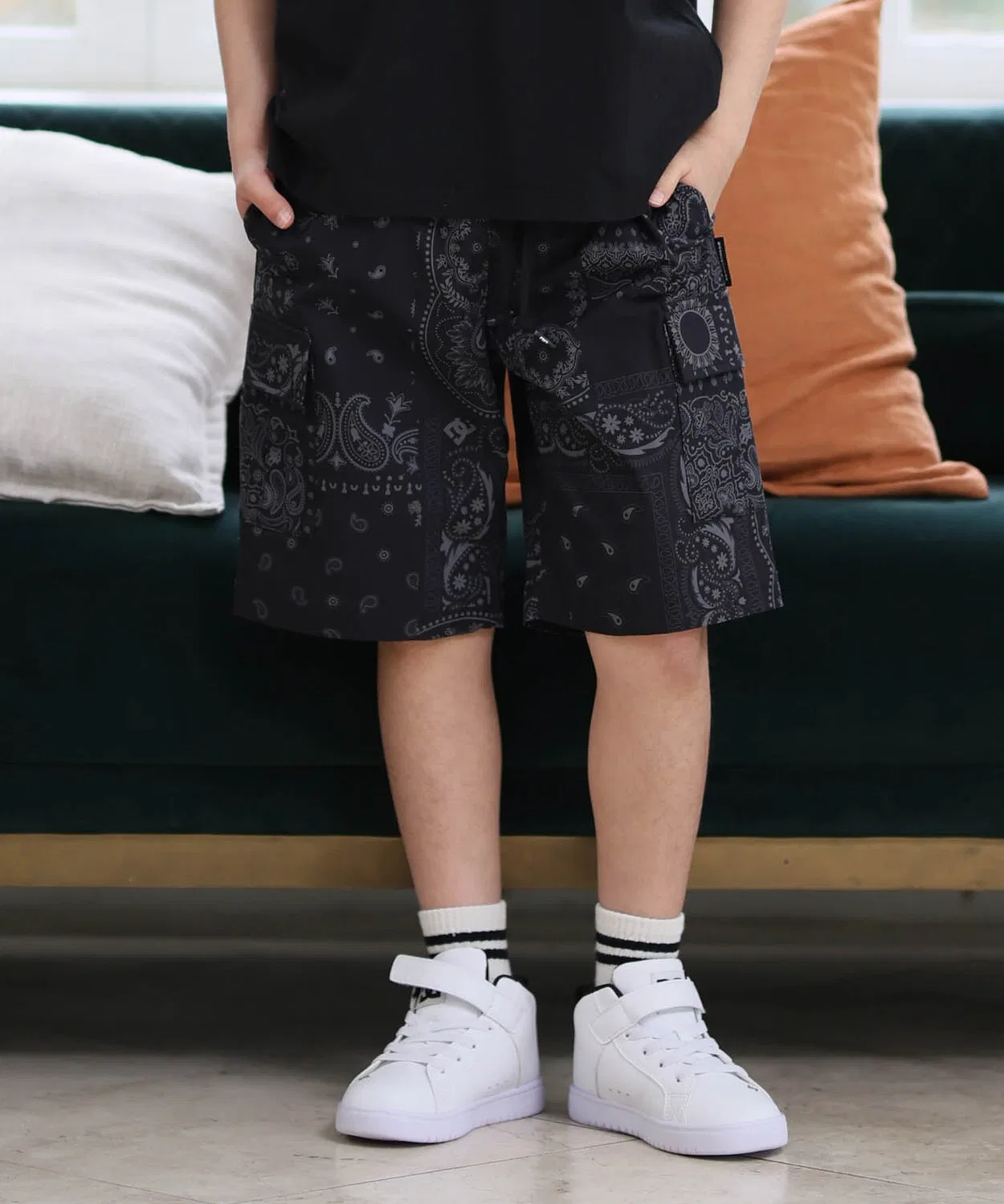 Детские шорты карго с широким кроем DC KD WIDE CARGO SHORT, Черный