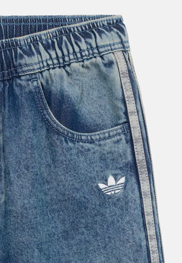 Джинсы Firebird унисекс для подростков - свободного кроя Adidas Originals, синий — фото 4