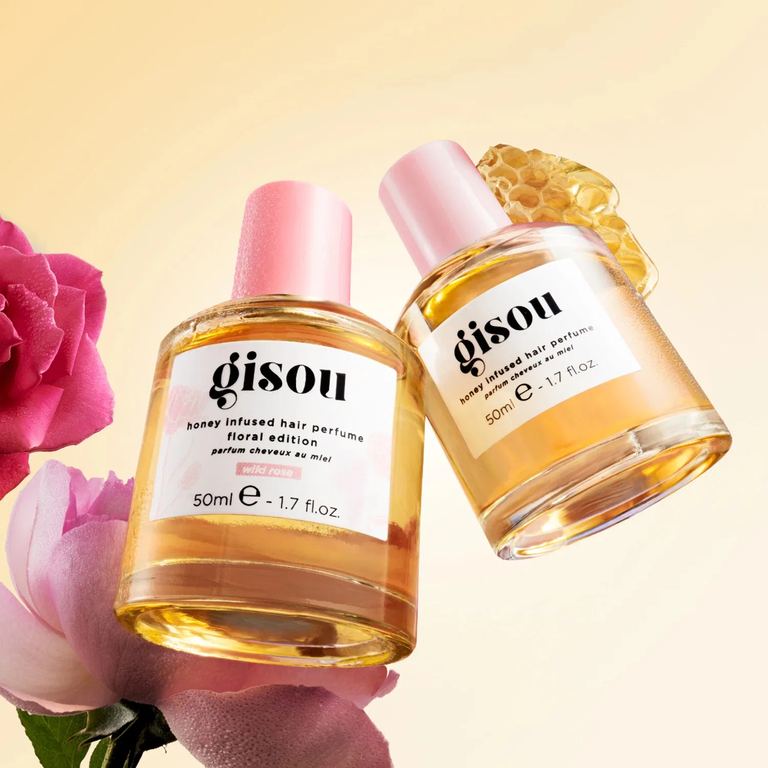 Парфюм для волос с медом Wildflower Honey GISOU, 15 мл — фото 2
