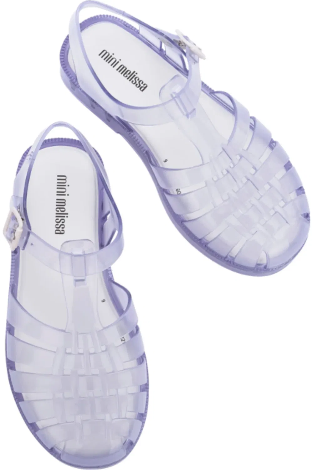 Детские сандалии рыбацкие с амортизирующей стелькой Possession Mini Melissa, Clear — фото 4