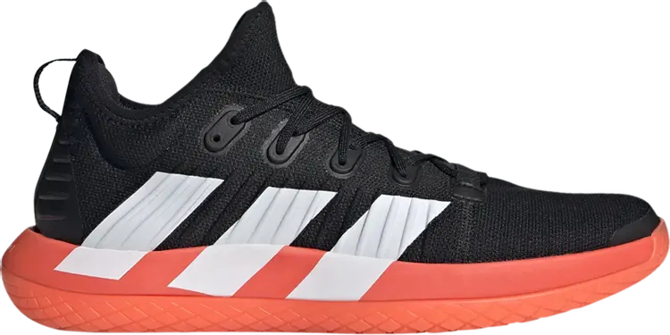 

Кроссовки Adidas Stabil Next Gen Primeblue 'Black Solar Red', черный, Черный;серый, Кроссовки Adidas Stabil Next Gen Primeblue 'Black Solar Red', черный