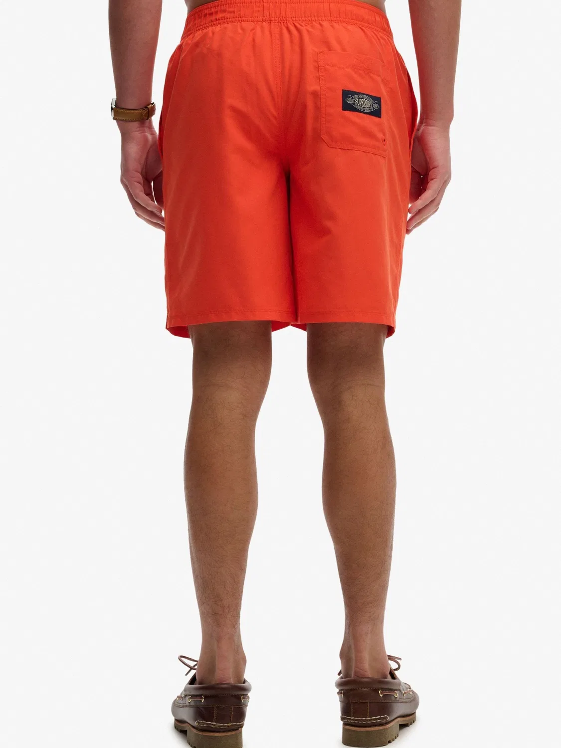Плавки Superdry Logo 19-Inch, оранжевый — фото 2