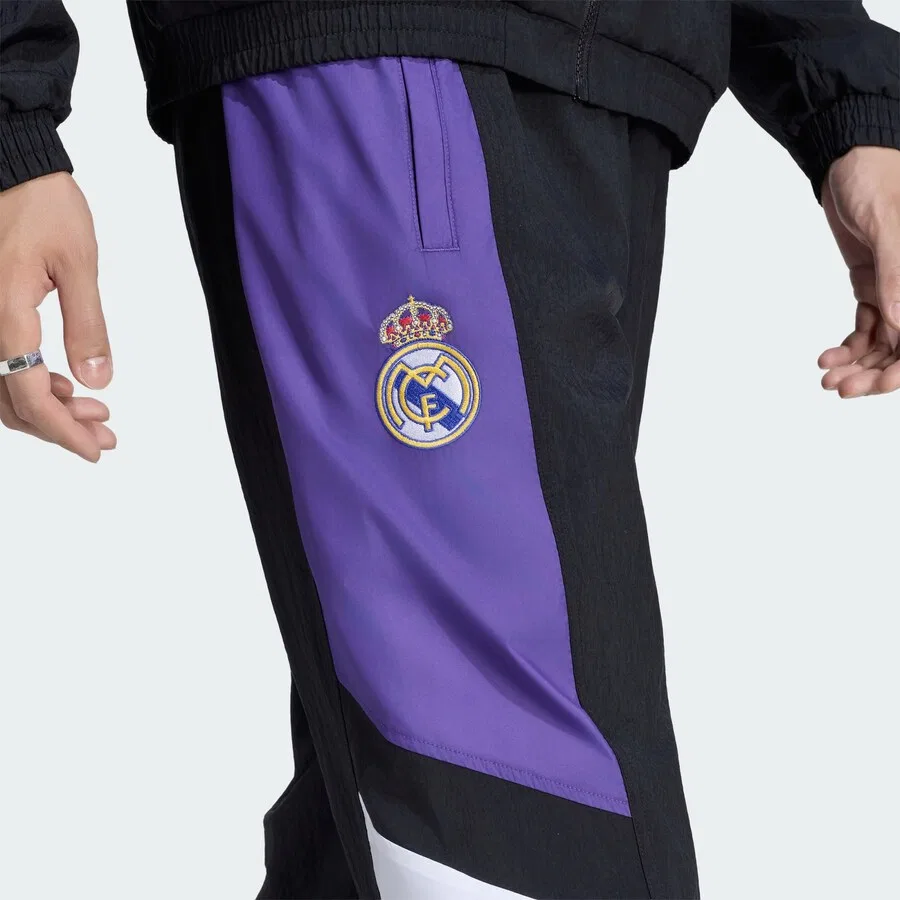 Спортивные брюки ADIDAS PERFORMANCE Regular Workout Pants 'Real Madrid EQT' черного цвета — фото 3