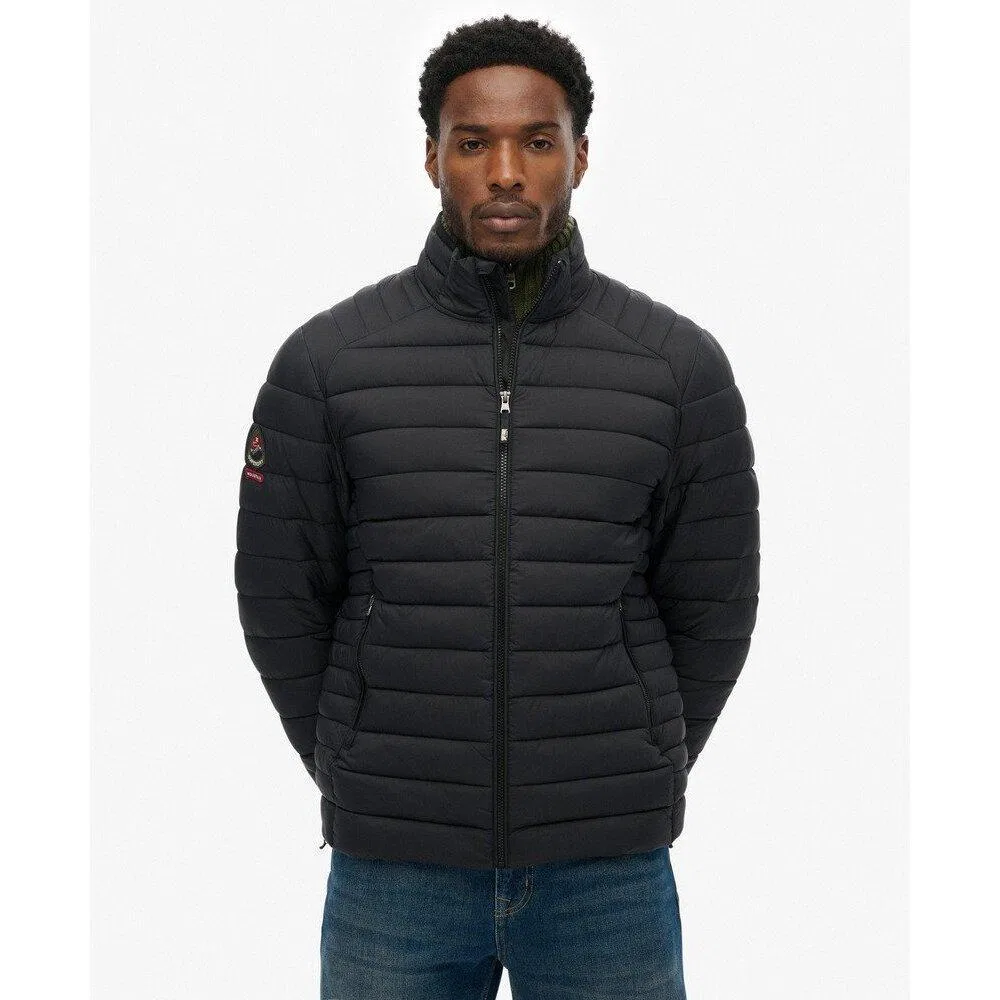 Мужская легкая стеганая куртка Fuji Lite Superdry, Schwarz