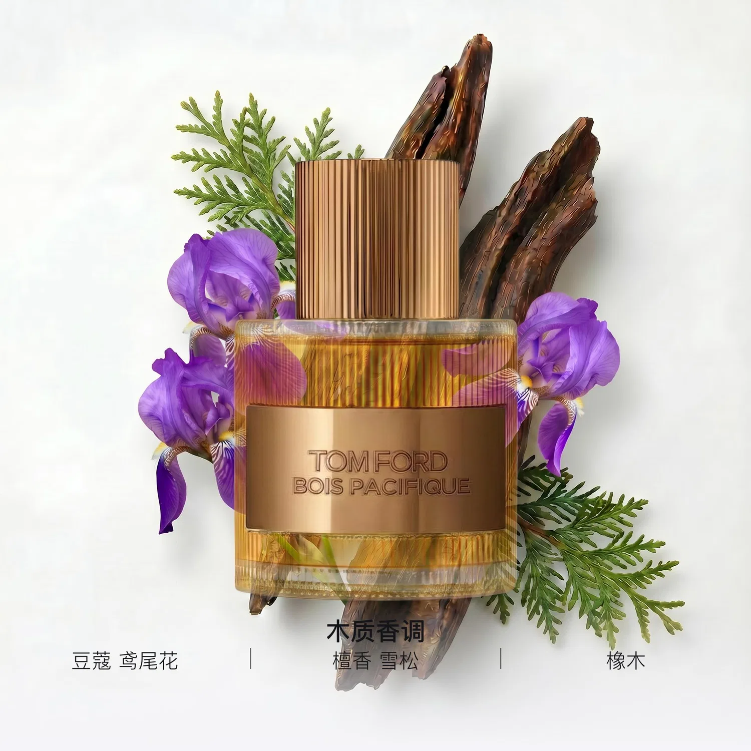 Парфюмерная вода Wilderness Sandalwood, 100 мл, TOM FORD, Amber — фото 3
