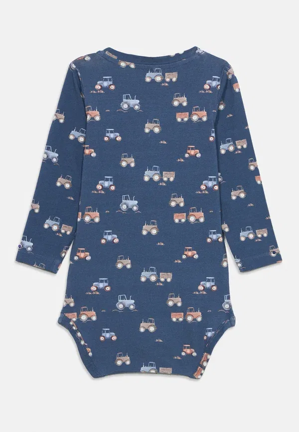 Боди с принтом Nbmfotractor Name It Vintage Indigo, индиго — фото 2