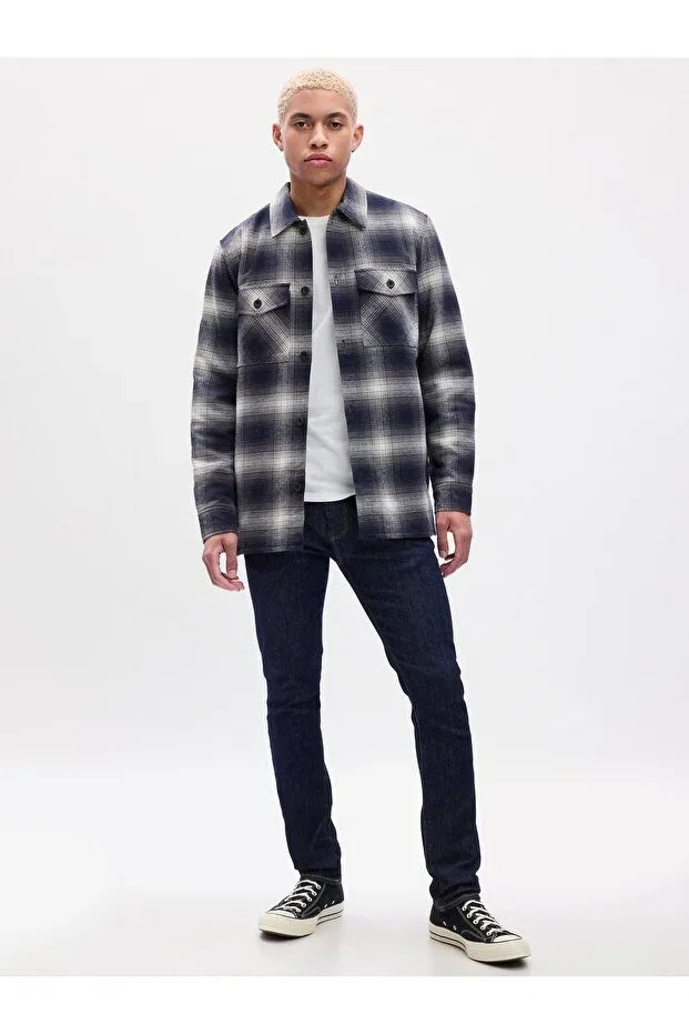 Мужские джинсы скинни Gap, Navy Blue-000
