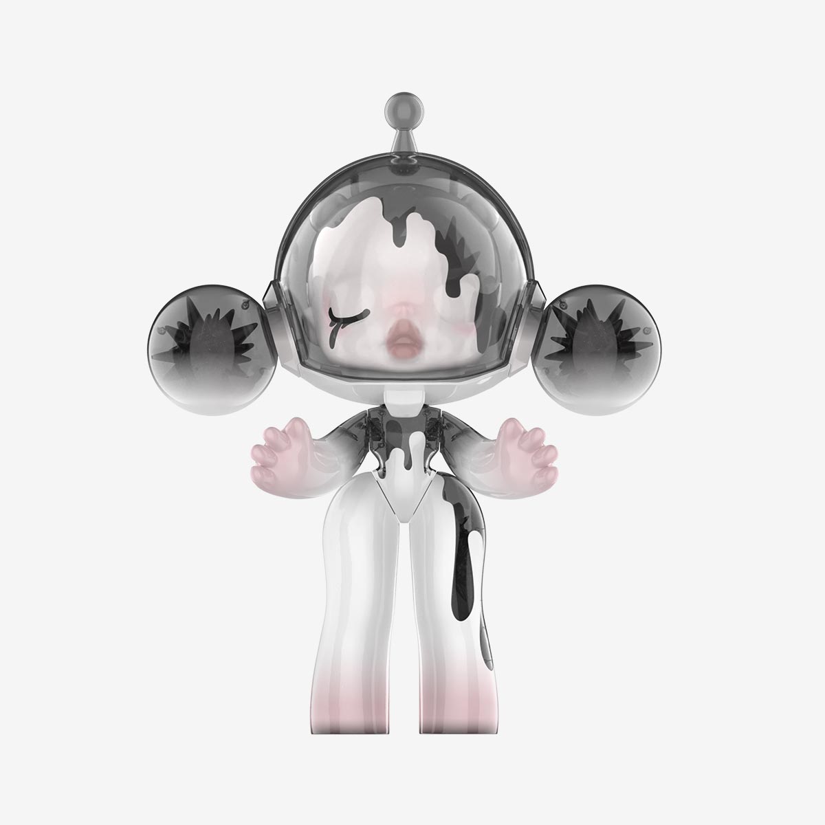 

Фигурка Pop Mart Mega Collection Α Skullpanda Between Light And Dark, 76 см