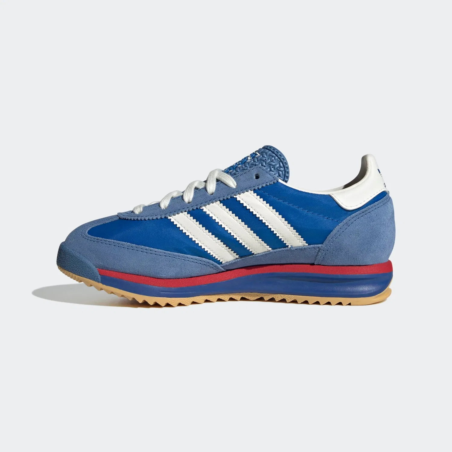 Детские кроссовки с ретро-дизайном Adidas Originals, Blue/Core White/Better Scarlet — фото 3