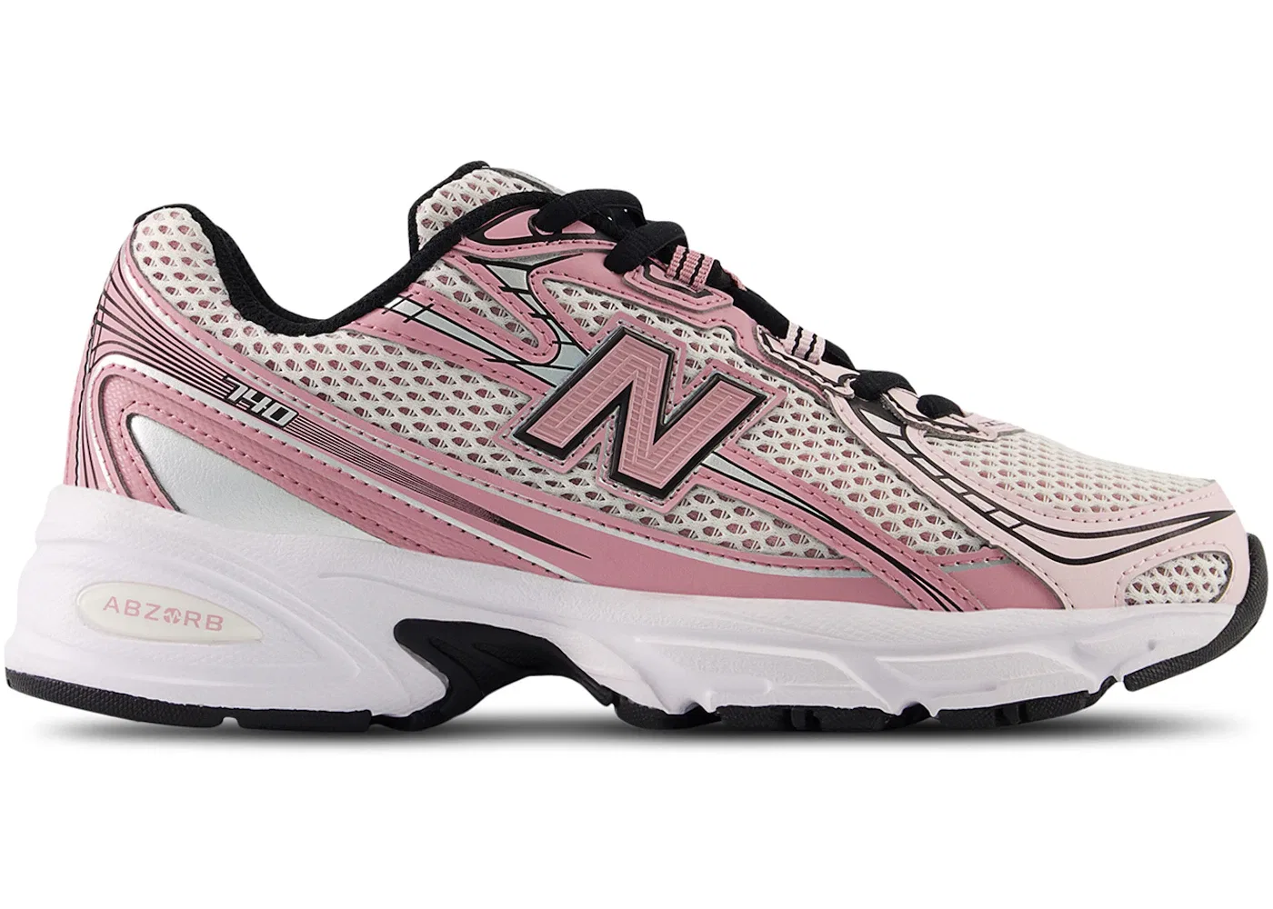 Детские кроссовки Lifestyle New Balance 740, Washed Burgundy/Pink Taffy