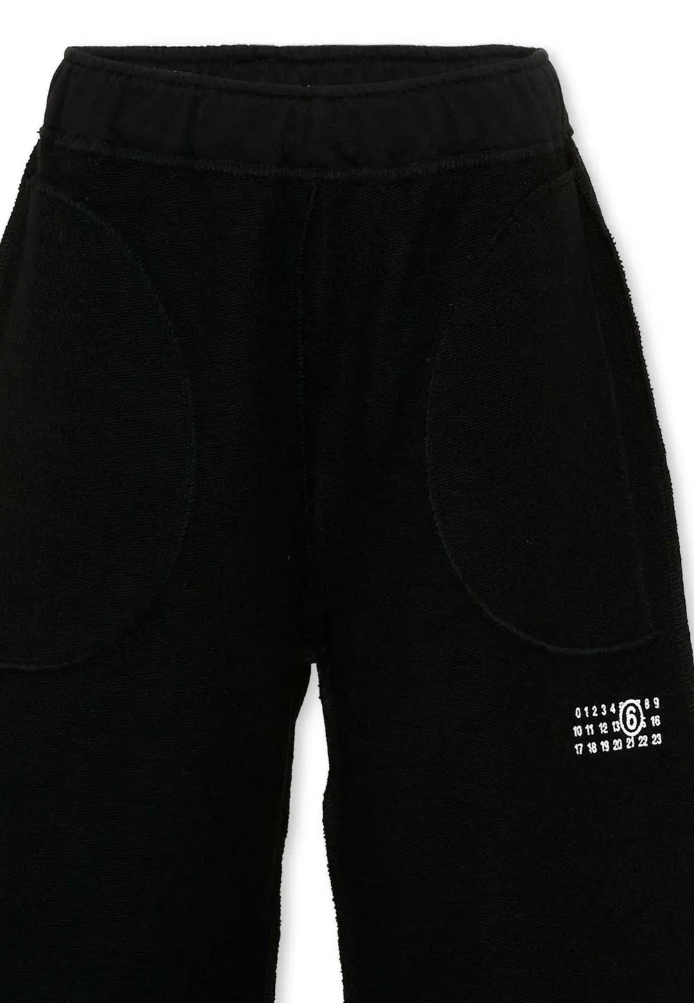 Брюки Pantaloni унисекс Mm6 Maison Margiela, Black — фото 3