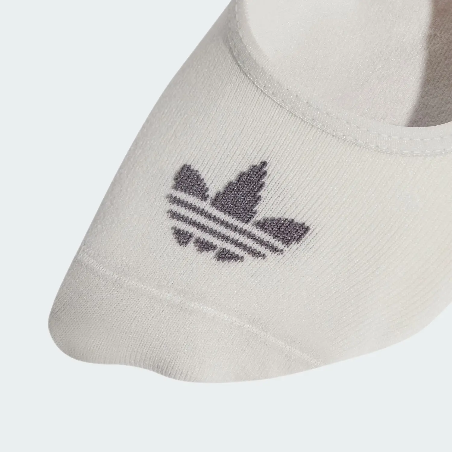 Adidas Originals Носки No Show для женщин, 1 пара, светло-серый — фото 3
